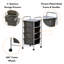 76cm H x 32cm W Utility Cart with Wheels-34155398