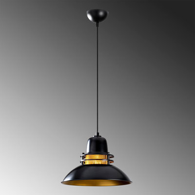 Luminaire suspendu en forme de dôme à 1 lumière Framlingham