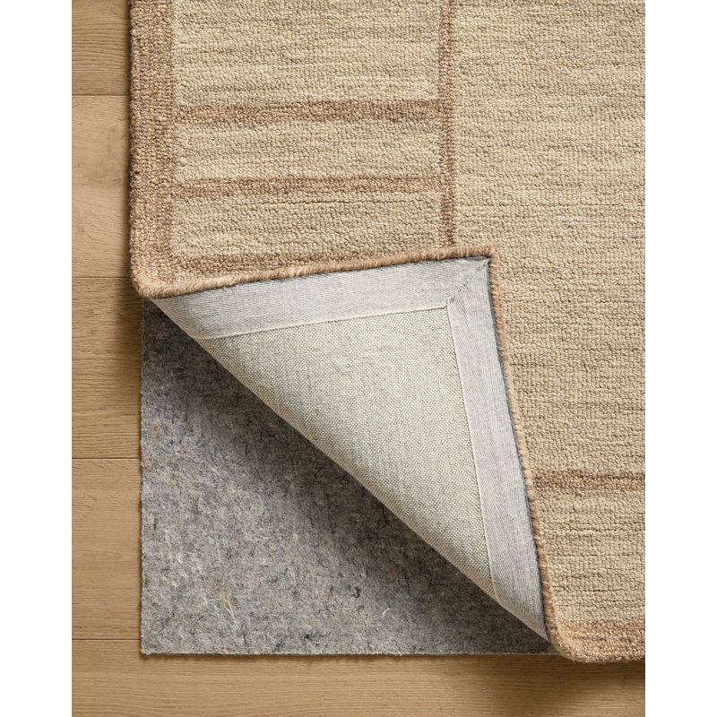 Jeremiah Brent x Loloi Barrow Beige / Taupe Area Rug, Rectangle 3'6" x 5'6"