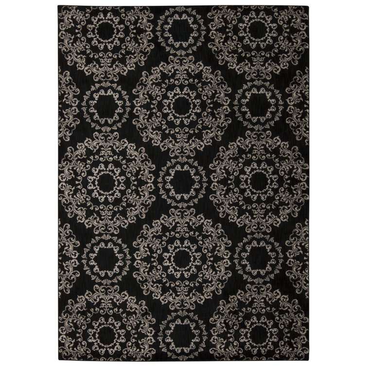 Tapis noir Fonzo