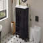 Meuble-lavabo 30 po avec lavabo, meuble-lavabo autoportant noir avec lavabo en céramique, structure en bois massif, porte à fermeture en douceur, 3 tiroirs