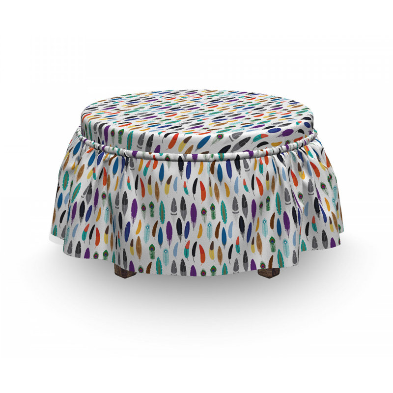Housse pour repose-pieds aztec motifs de culture