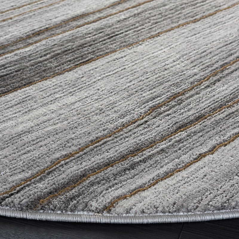 Tapis abstrait Craft 822 Performance, Rond 6 pi 7 po x 6 pi 7 po