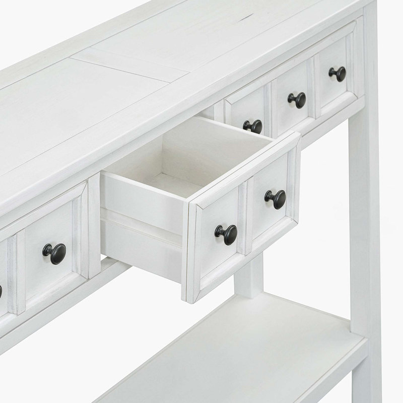Console Rustic, Blanc