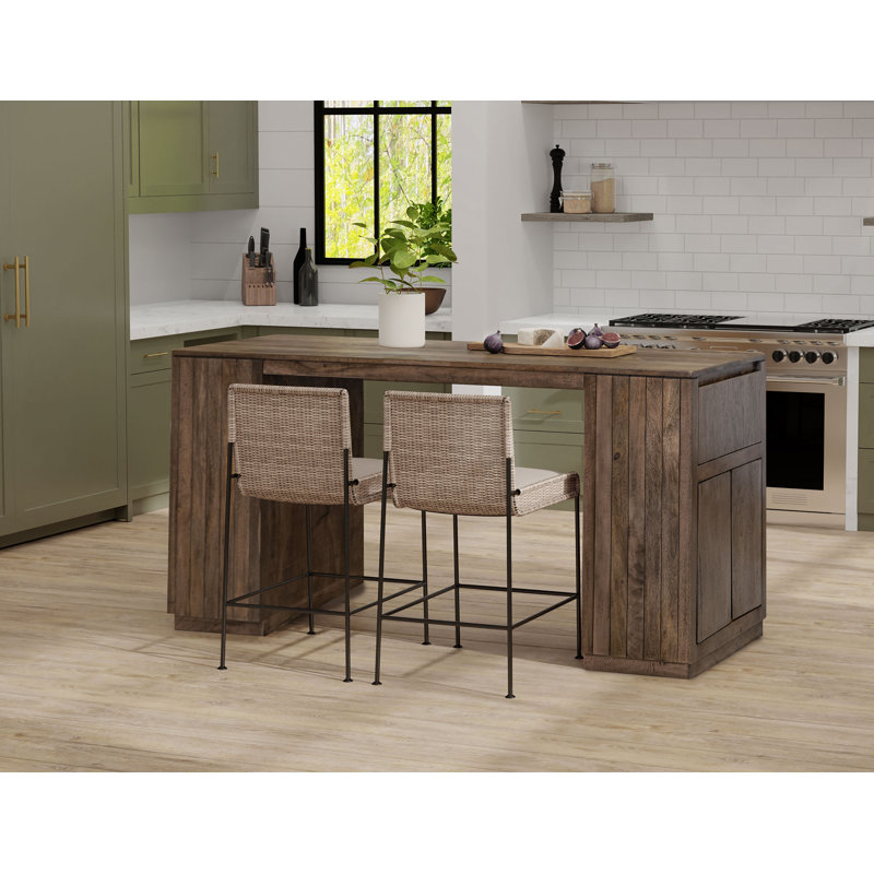 Dobby 2 Drawer 4 Door Kitchen Island