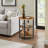 Jakwan Oval End Table with 3-Tier Storage Shelves-528880076
