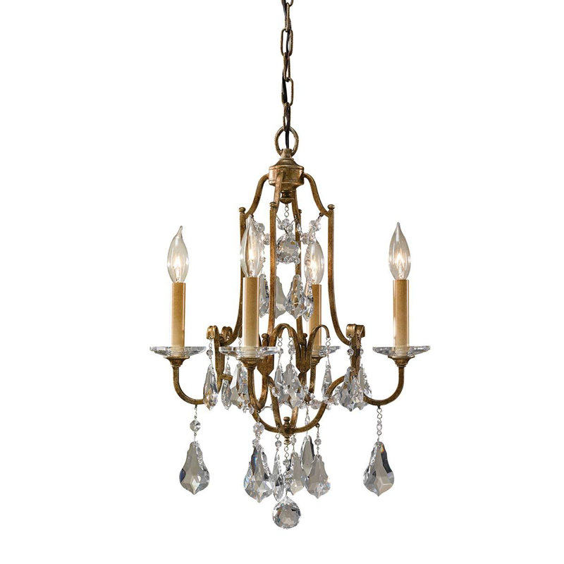 Carnanreagh 4 - Light Candle Style LED Chandelier