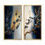 «Blue Cherry Blossom Branch III», 2 pièces sur toile-937536034-937536038