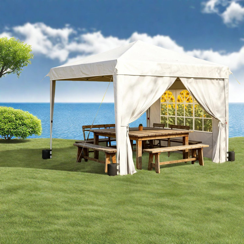Portable Canopies & Gazebos(must Include Frame), Steel 10x10 Adjustable Shade