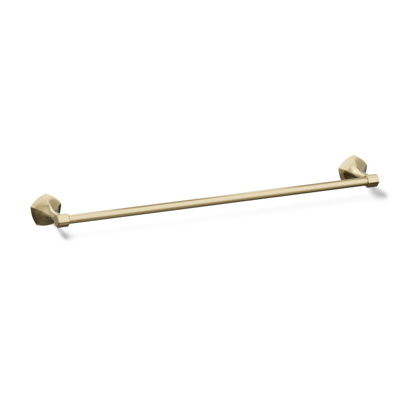 Occasion Towel Bar, Vibrant French Gold, 2.31" H x 24" W x 3.5" D