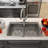 33"L x 22"W Double Bowl Stainless Steel Drop-In Kitchen Sink with 1 Faucet Hole