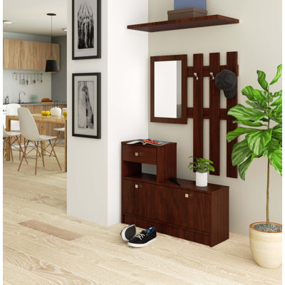 6 Pair Shoe Storage Cabinet