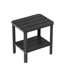 Table d'appoint 17 "avec tablettes