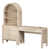 2 Pieces: Desk, Bookcase