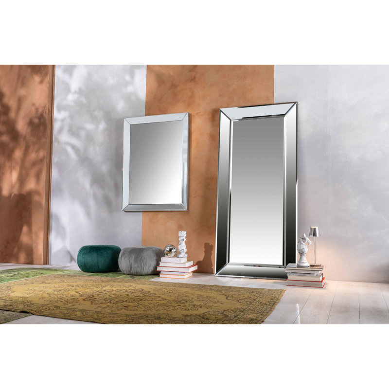 Annastyn Solid Wood Rectangle Mirror