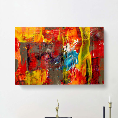 Abstract Art Painting Vol.198 by S.Johnson - Wrapped Canvas