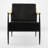 26'' Wide Mid-century Modern Lounge Chair Upholstered Deep Seated Accent Chair-1690443869