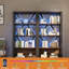 80cm W Metal Standard Bookcase-714032748-714032750