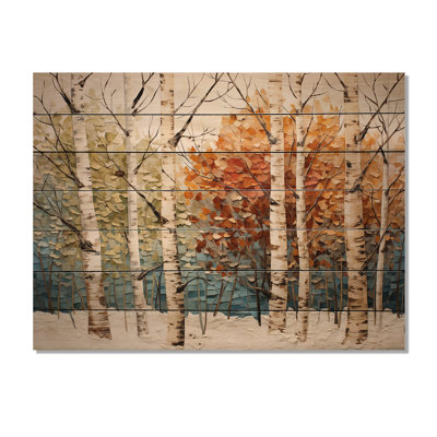 Breandrea " Breandrea Birch Wood Seasonal Birch III "