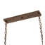 54" Long Elara 4 Light Pot Rack