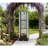 Portable Outdoor Plant Box,Garden Bed With Trellis,With Cover,Drainage Holes And Zipper Door-1170700879