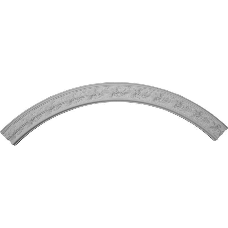 Ensemble d'anneaux de plafond 67 po x P 3/8 po x P 58 5/8 po x P 7/8 po, Simple (1/4 d'un cercle complet)