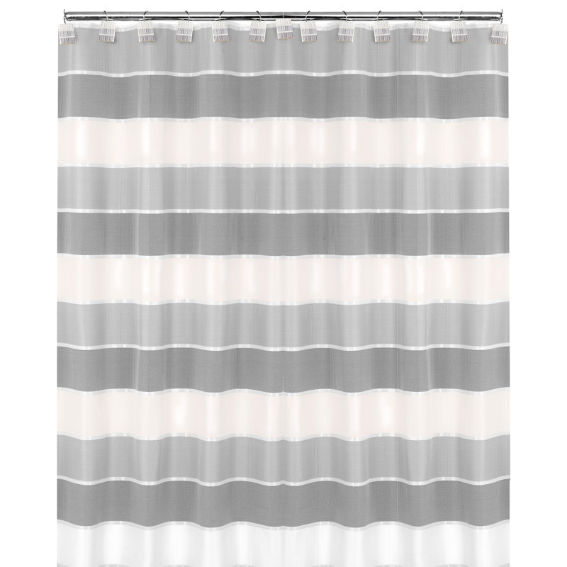 Hiatt Striped Shower Curtain