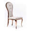 Fauteuil d'appoint en velours-86655650-86655649