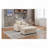 Upholstered Chair with Ottoman,Cupholders,Detachable Cushions Deep Seat-599518736