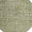 Tapis rond 8 po Sage And Beige
