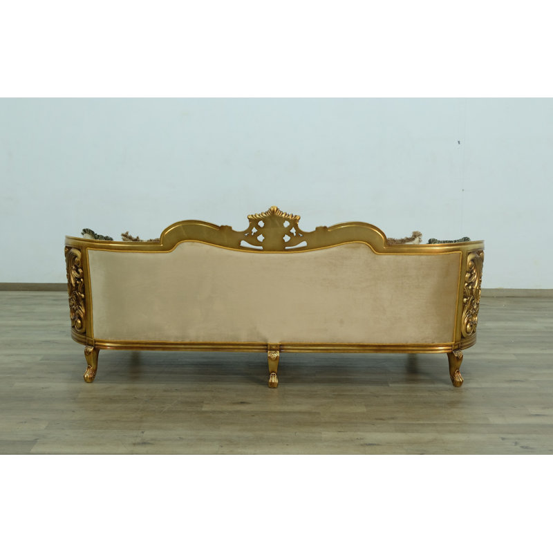 Sofa, Black/Gold