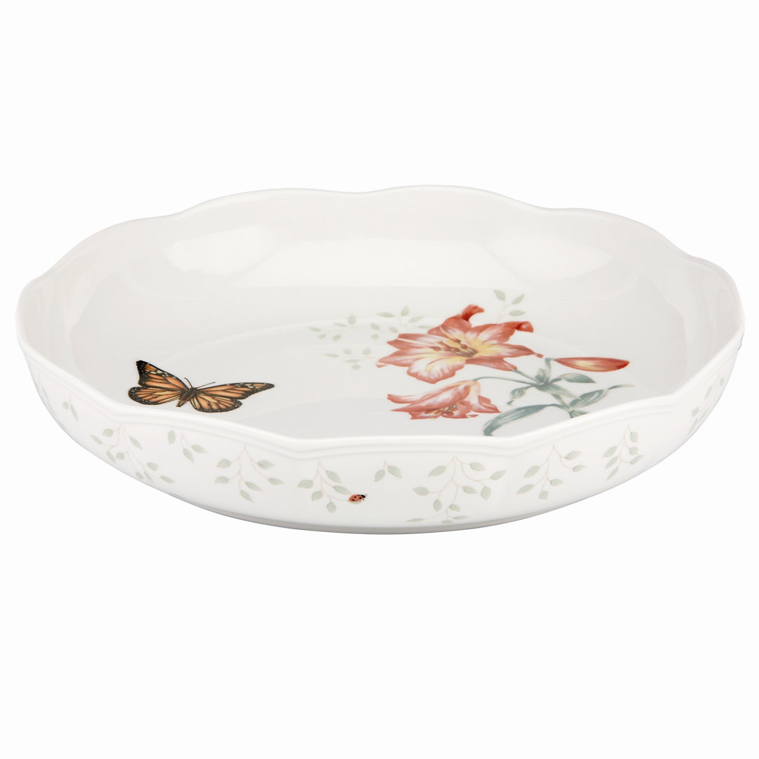 Lenox Butterfly Meadow 64 fl oz. Serving Bowl Lenox