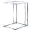 Glass Top C Table End Table-1339837527