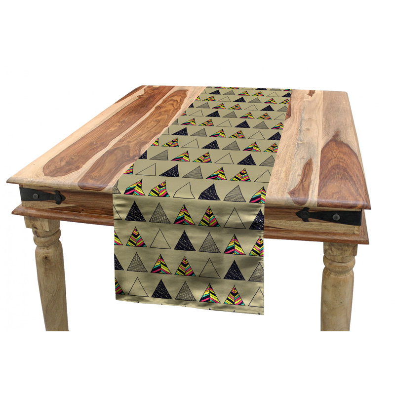 Geometric Table Runner, 72" x 16"
