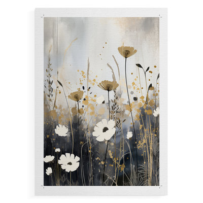 FLORAL Series CD -Canvas Print Only - NOT FRAMED