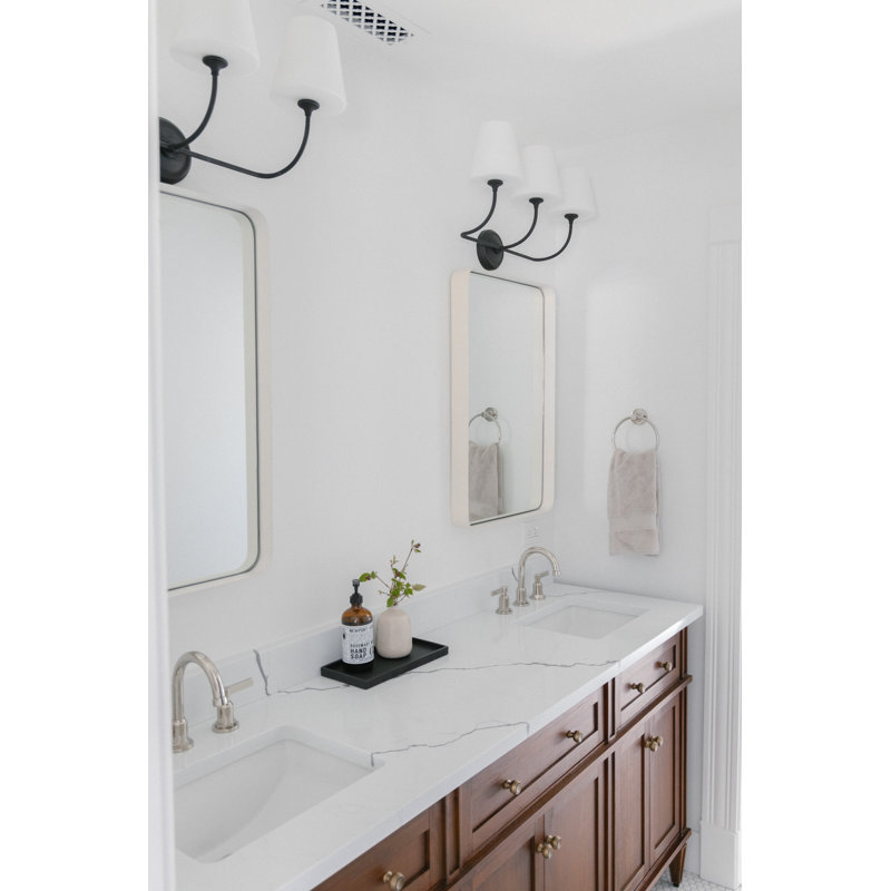 Sylvan 3 - Light Vanity Light, Black Forged