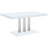 Creston White High Gloss And Chrome Rectangular Dining Table