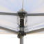 Tente à auvent escamotable, tente de réception robuste avec 4 parois imperméables et protection contre les rayons UV-112467372