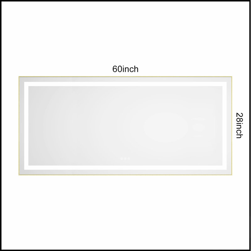 Miroir de salle de bain DEL