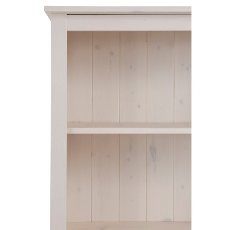 Abhijeet 106cm H x 77cm W Standard Bookcase, White