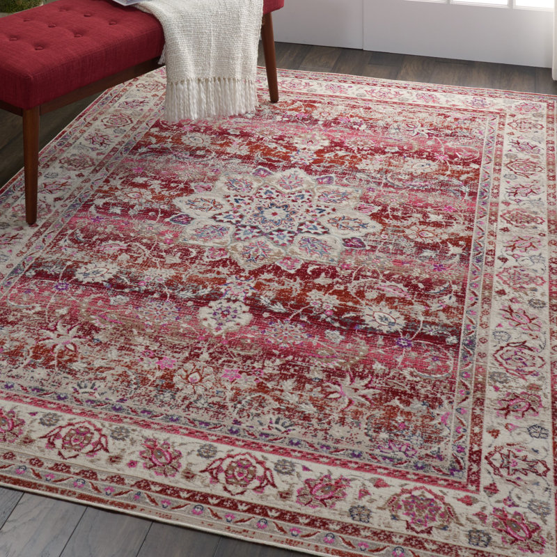Boynton Oriental Area Rug, Rectangle 269 x 361cm
