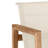 Coast Teak Arm Chair Canvas Sling-27854066