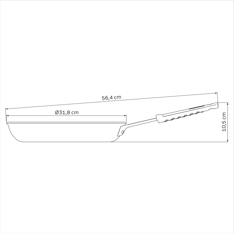 Non-Stick Frying Pan, 30cm (3.0l)