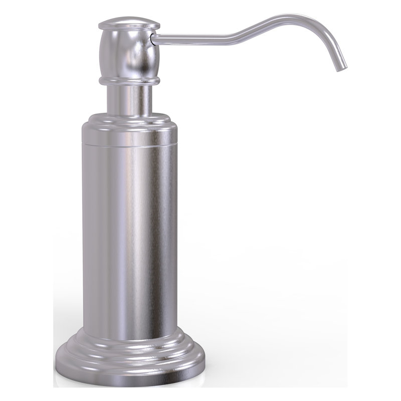 Distributeur de savon sur pied Beresford, Chrome satiné