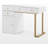 Arbadella Vanity Makeup Desk, Rectangle Accent Manicure Table with Cabinet-1888140674