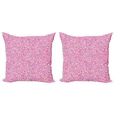 Nishta Paisley Square Throw Pillow Cover