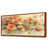 Toile avec cadre flottant brun
