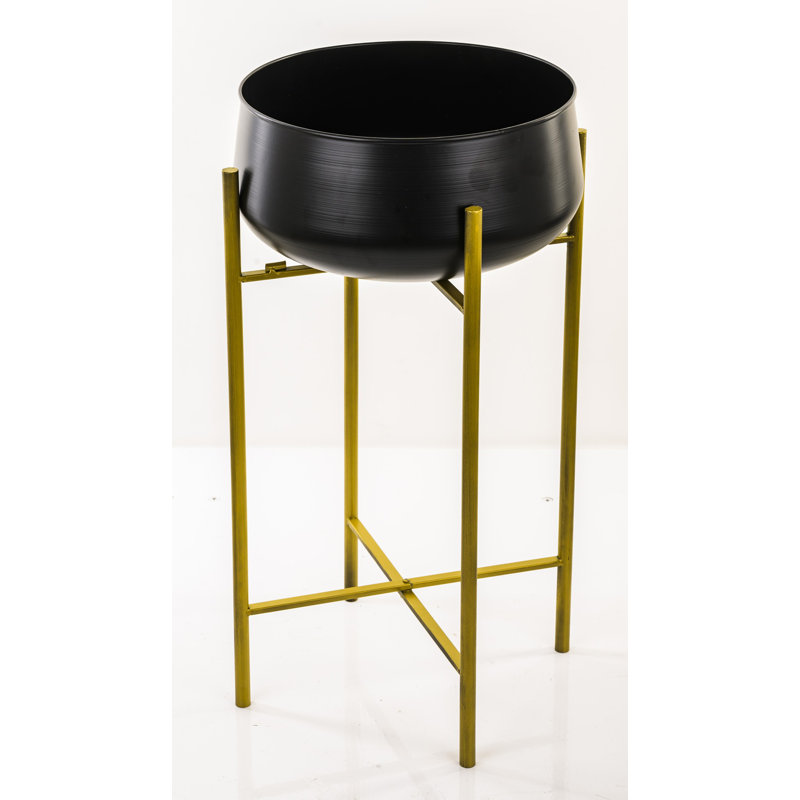 Altti Metal Pot Planter, 67cm H x 34cm W x 34cm D