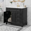 Meuble-lavabo sophistiqué avec plusieurs options de rangement et un design élégant-1452354343