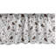 Ambesonne Pear Valance Pack of 2 Halved Fruit Motifs with Dots Yellow Grey Black-106465366